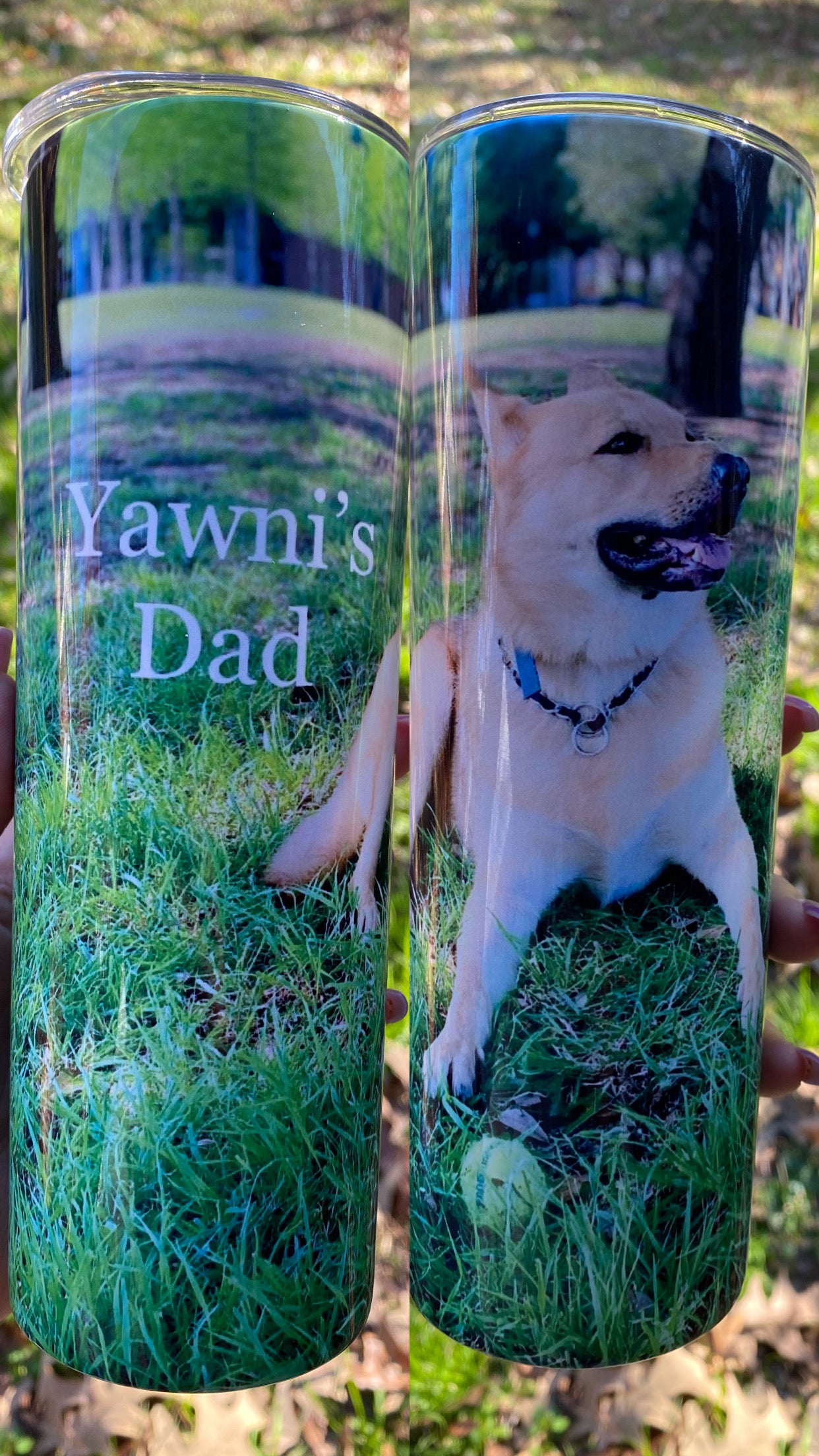 Customized Photo Tumbler